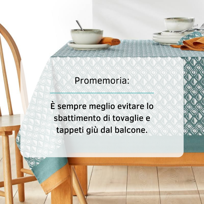 Sbattimento tovaglia